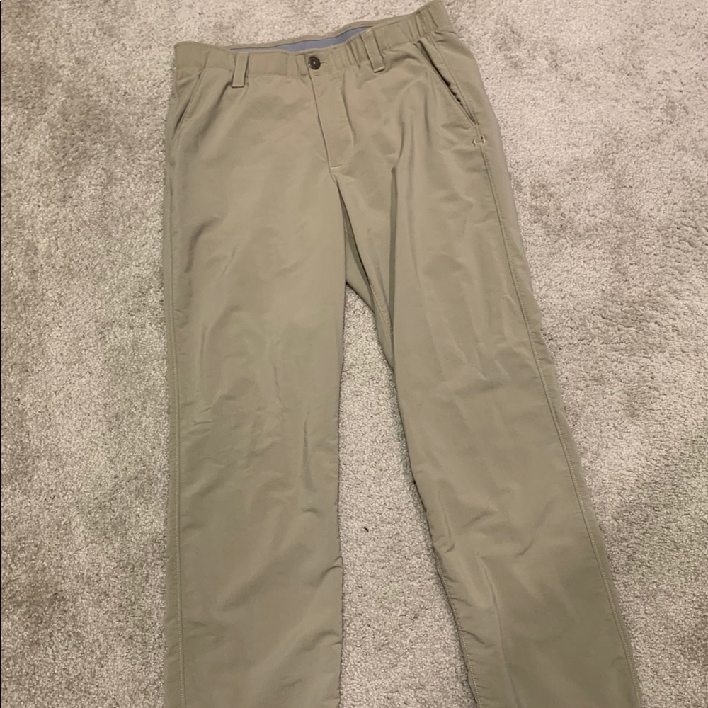 Men’s Under Armour Khaki Golf Pants